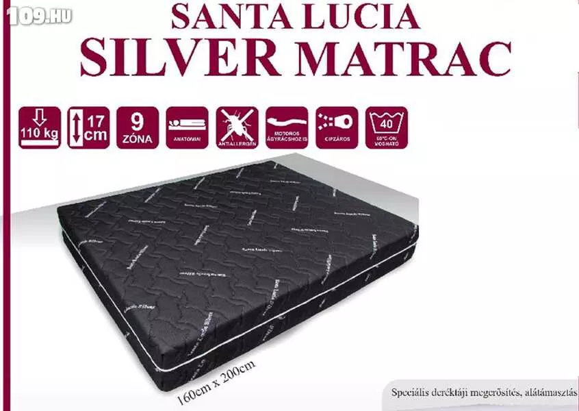 Santa Lucia Silver matrac 140x200 DV